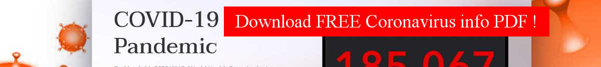 Download Free Coronavirus PDF